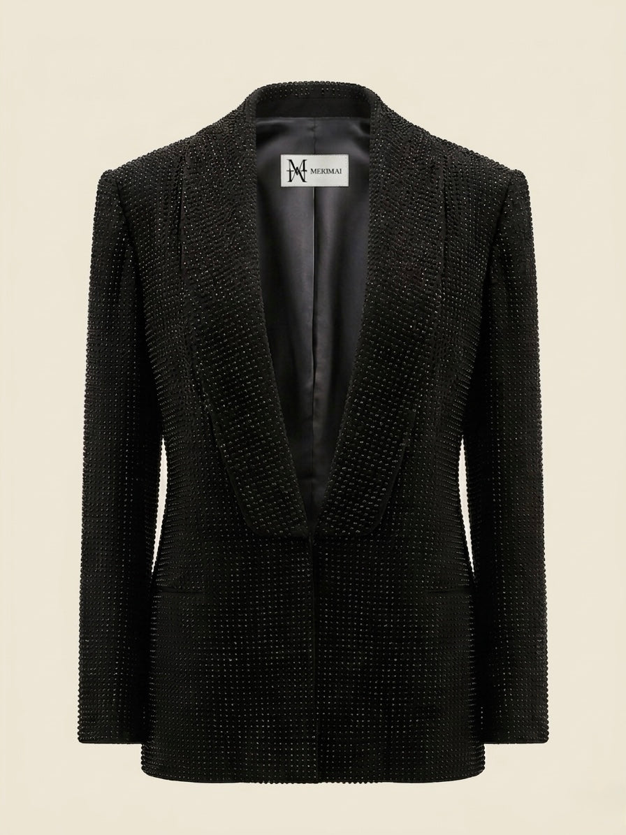 OBSIDIAN STARDUST BLAZER