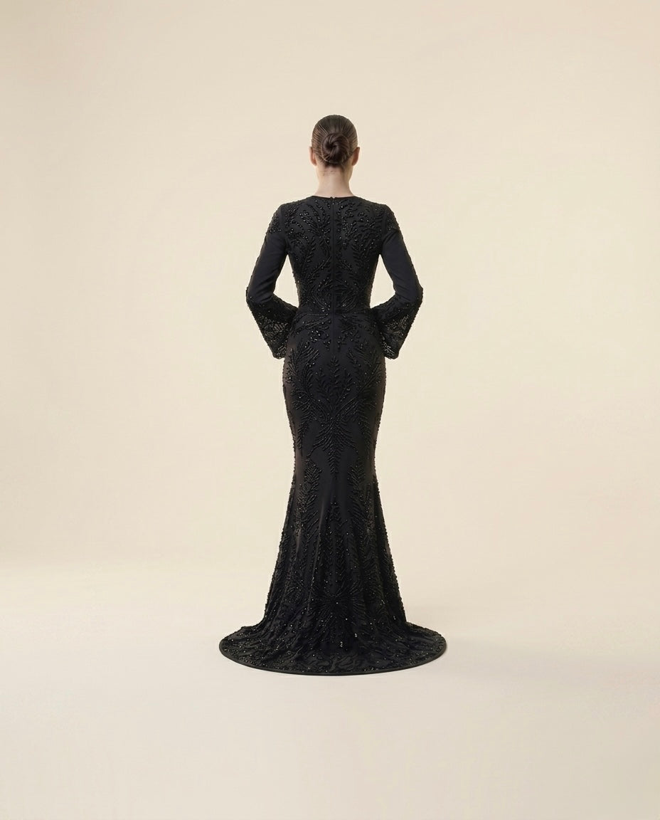 OBSIDIAN MYSTIQUE GOWN