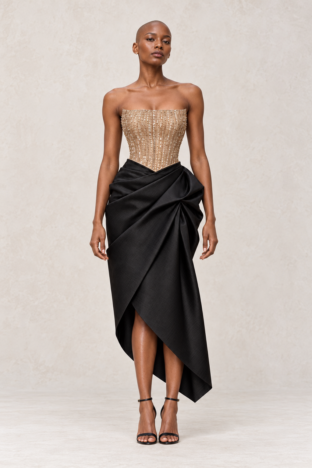 NOIR CELESTIAL CORSET GOWN
