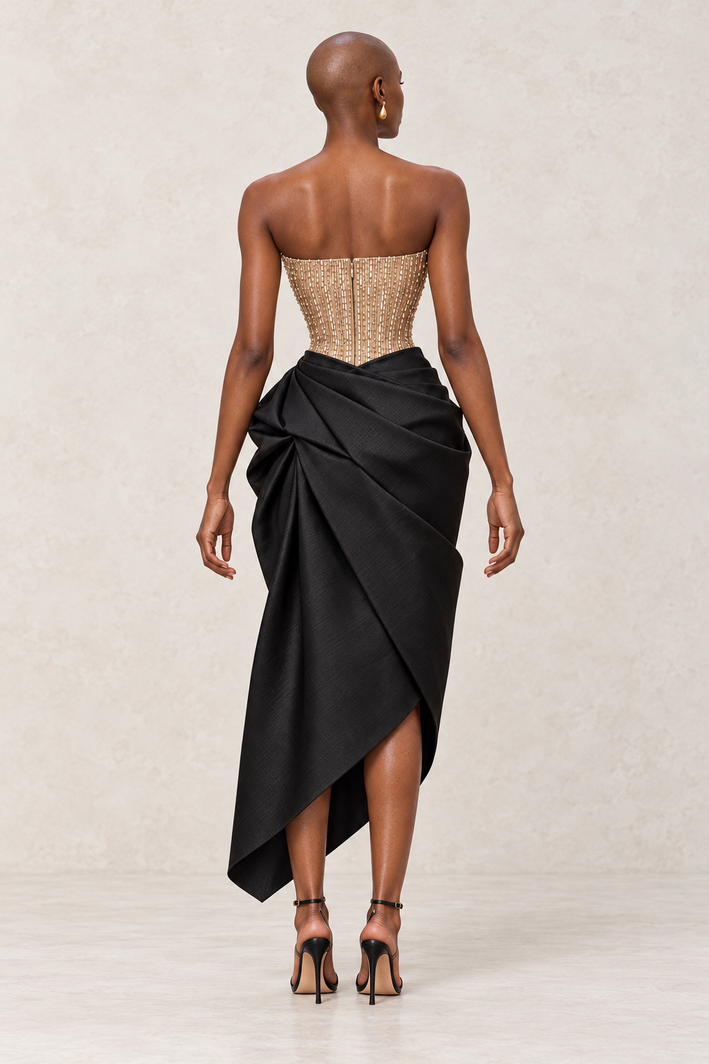 NOIR CELESTIAL CORSET GOWN