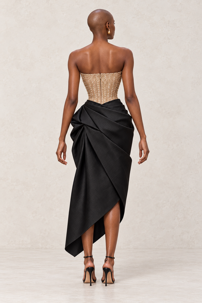 NOIR CELESTIAL CORSET GOWN