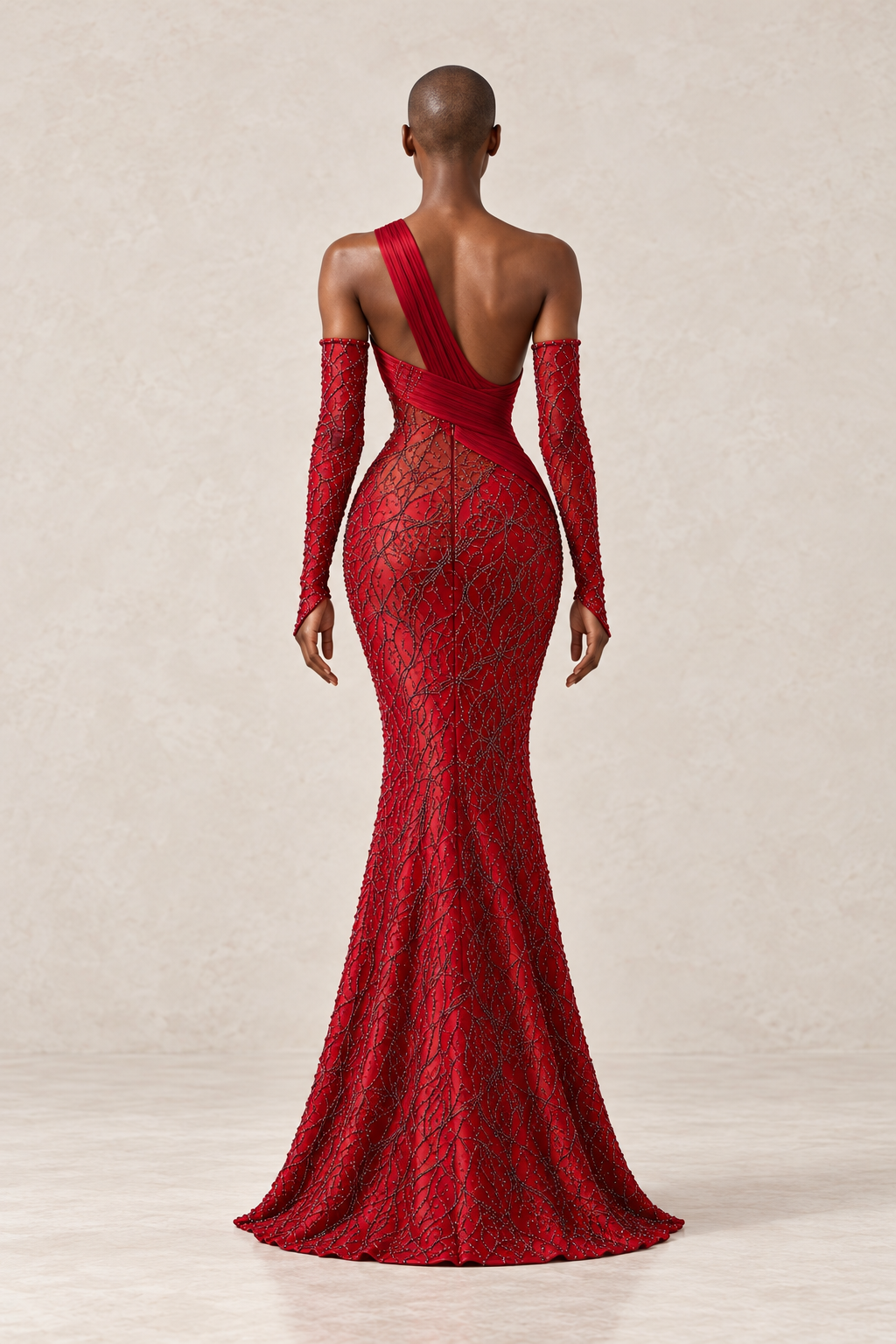 RUBY AURELIA CRYSTAL GOWN