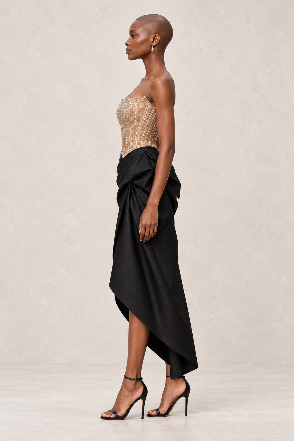 NOIR CELESTIAL CORSET GOWN