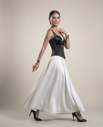 IVORY CASCADE MAXI