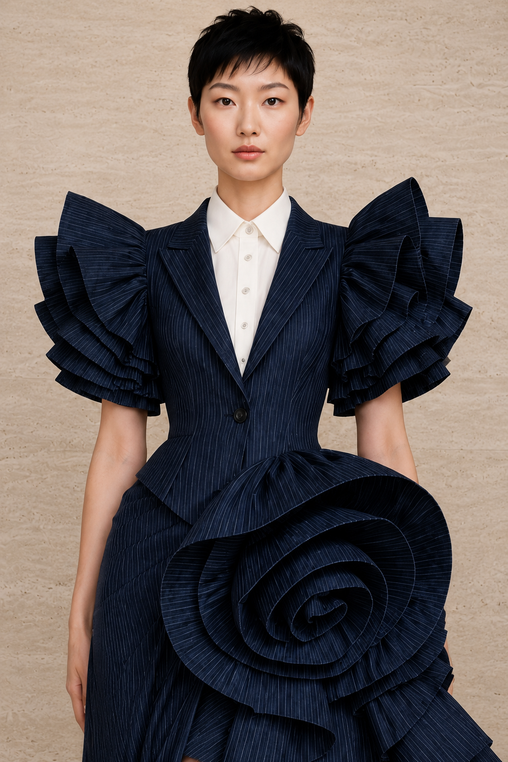 Midnight Rose Gown — MERIMAI eveningwear