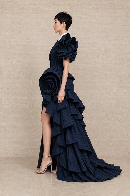 Midnight Rose Gown — MERIMAI eveningwear