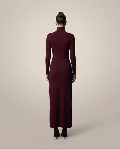 BURGUNDY REVELATION GOWN