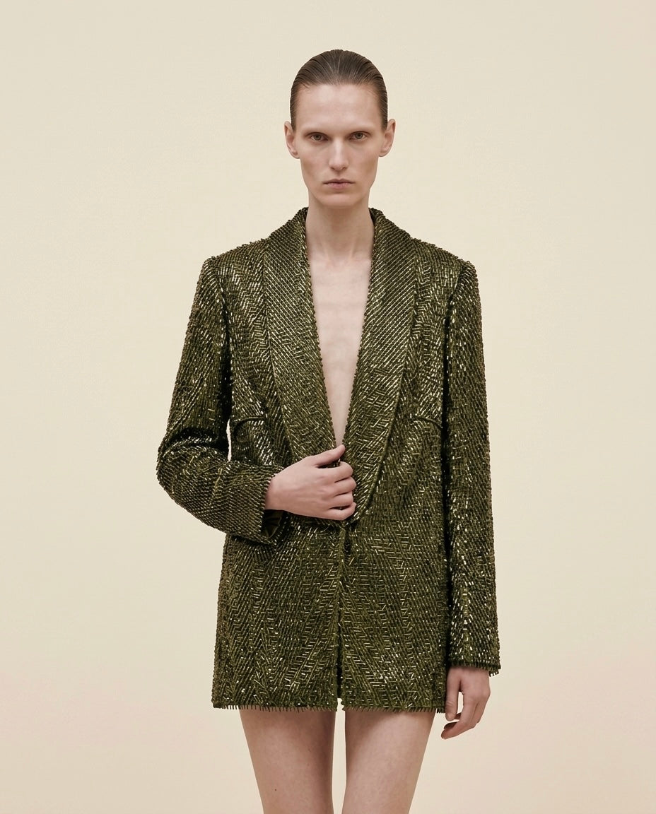 OLIVE CRYSTAL ARMOR