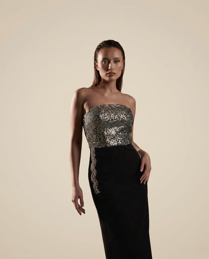 LUNAR CONTRAST GOWN