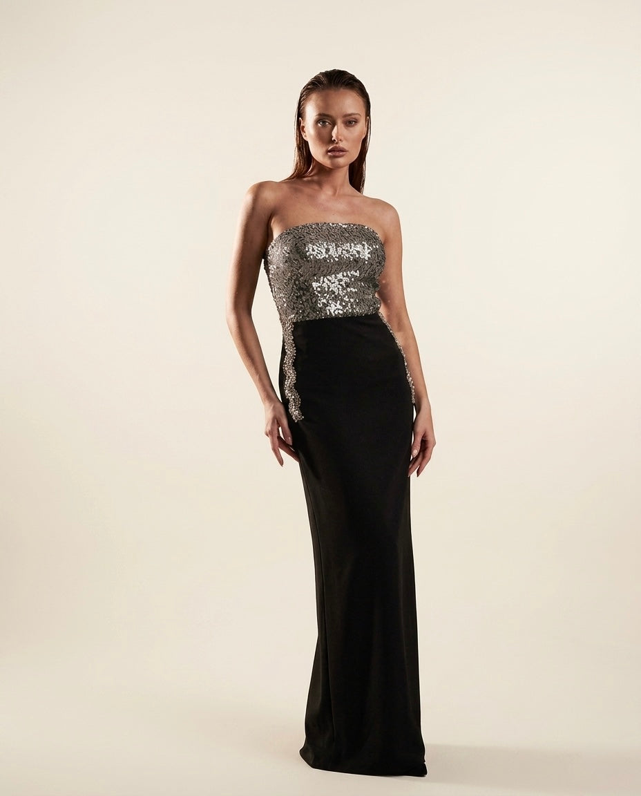 LUNAR CONTRAST GOWN