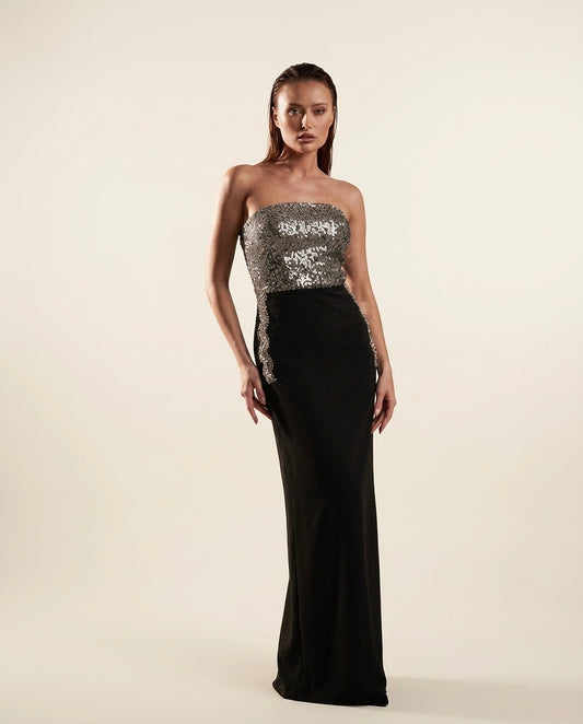 LUNAR CONTRAST GOWN