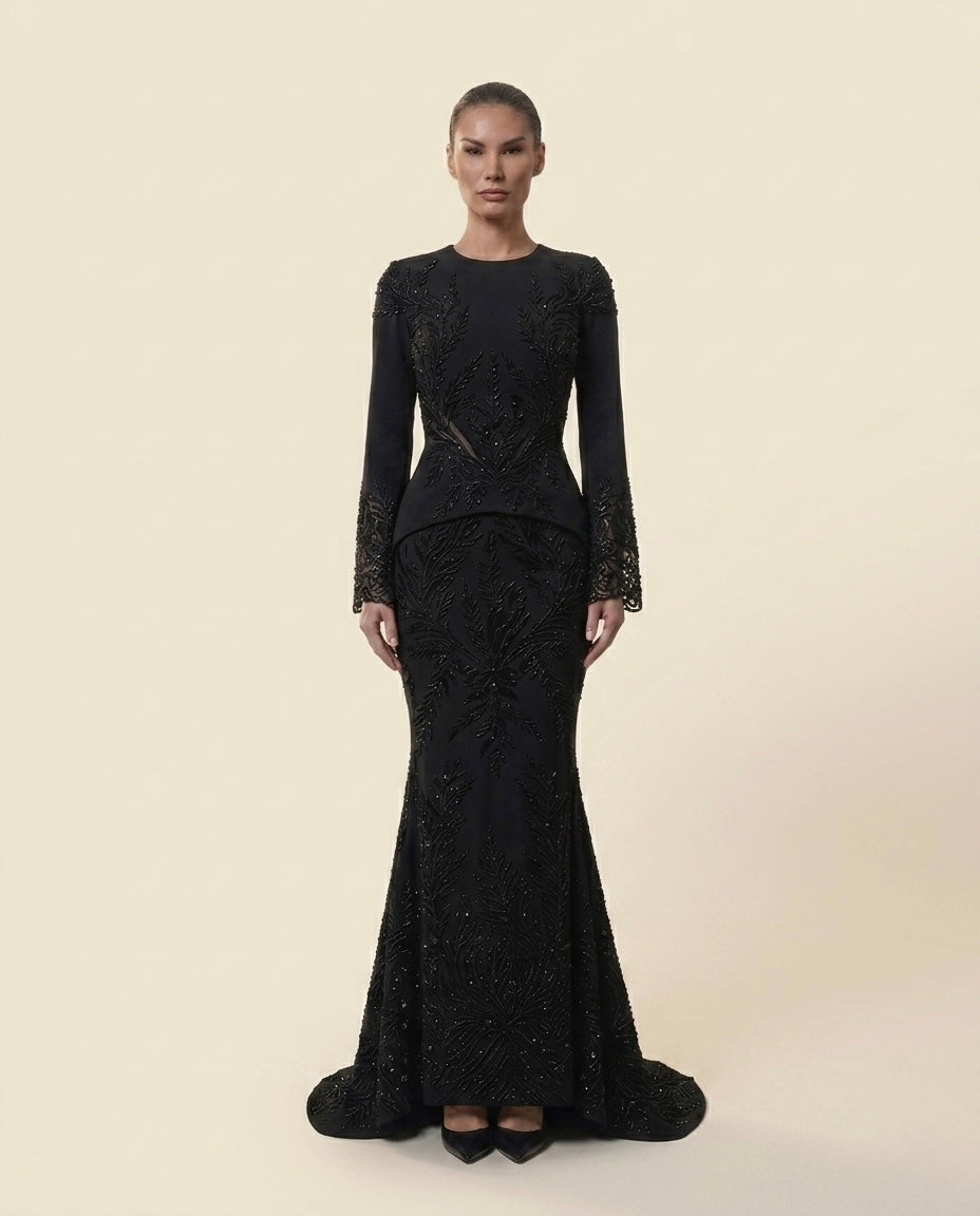 OBSIDIAN MYSTIQUE GOWN