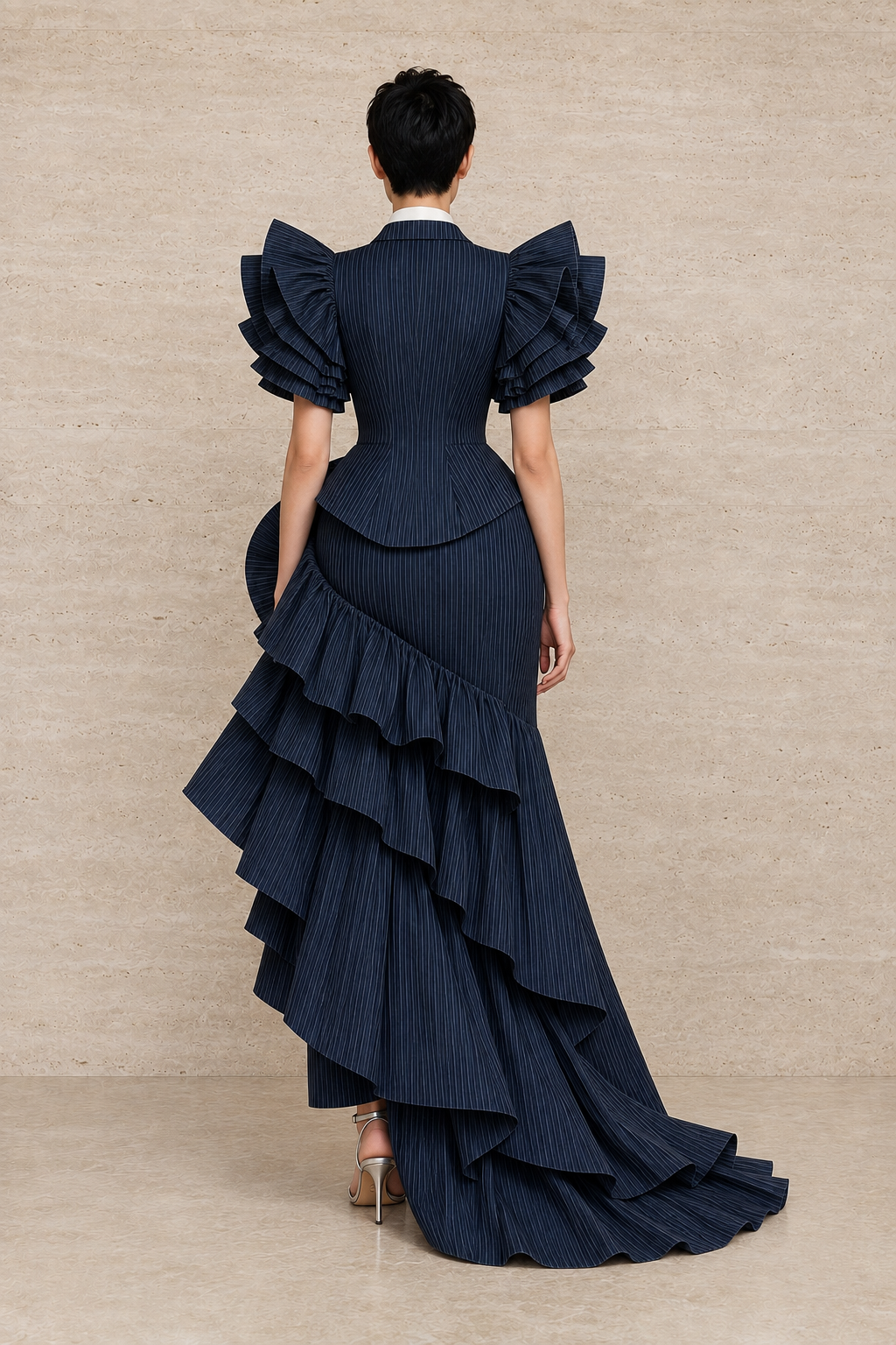 Midnight Rose Gown — MERIMAI eveningwear