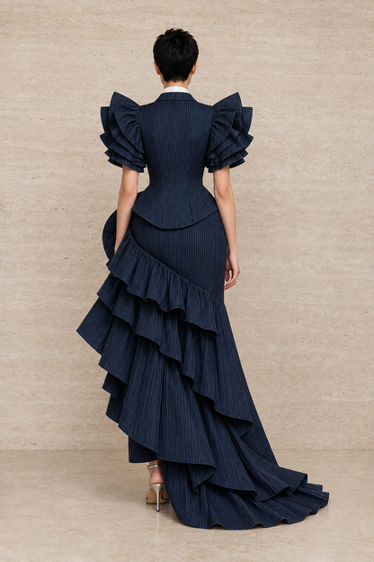 Midnight Rose Gown — MERIMAI eveningwear
