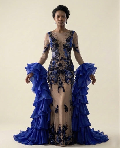 AZURE NOIR GOWN
