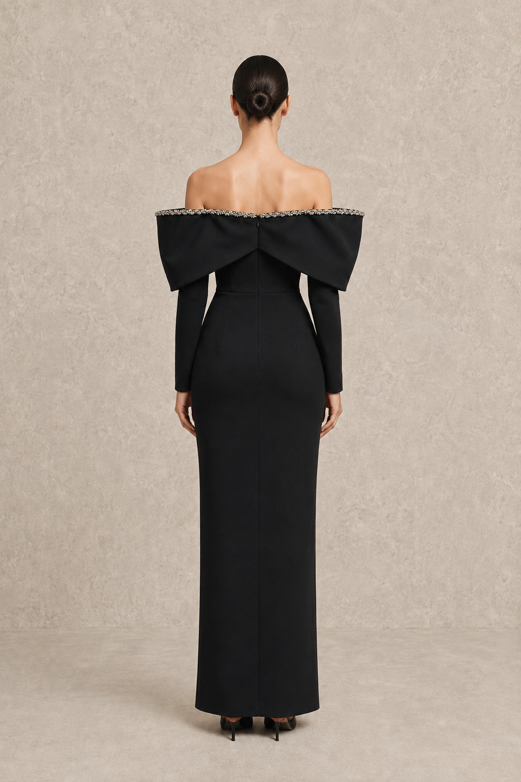 Grandeur Bow Gown — MERIMAI eveningwear