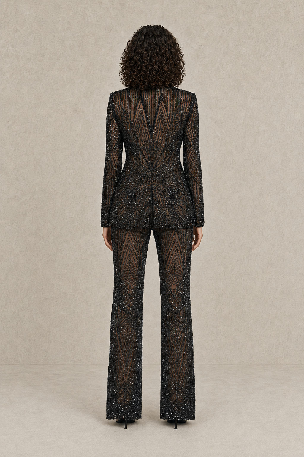 Onyx Armor Ensemble — MERIMAI eveningwear
