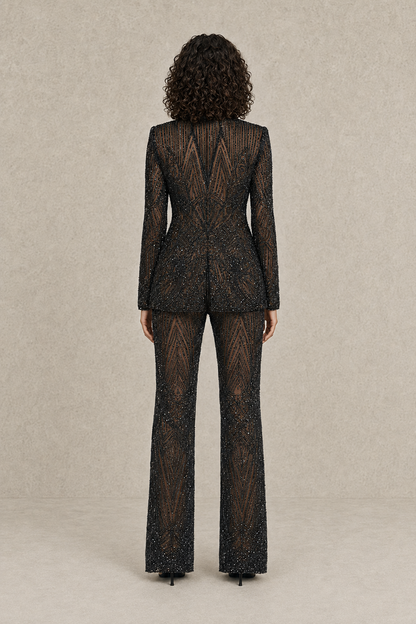 Onyx Armor Ensemble — MERIMAI eveningwear