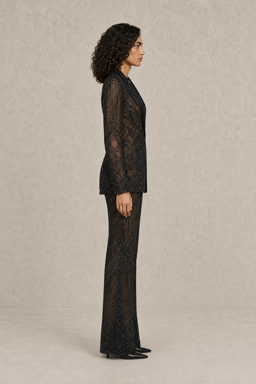 Onyx Armor Ensemble — MERIMAI eveningwear