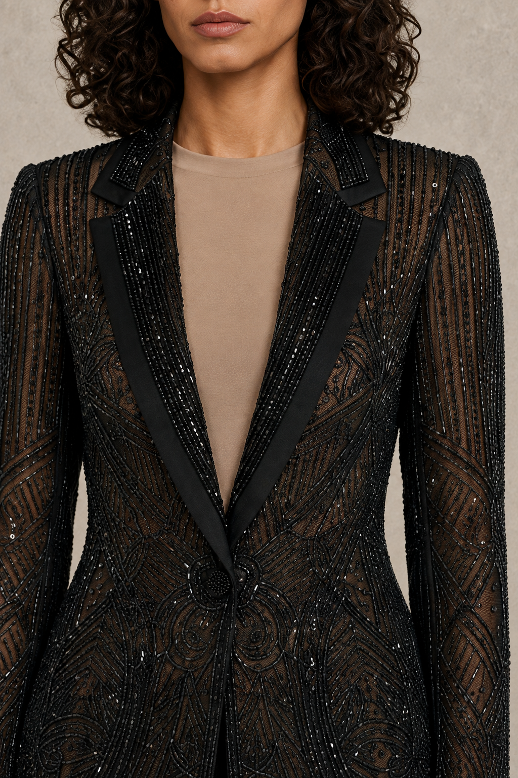 Onyx Armor Ensemble — MERIMAI eveningwear