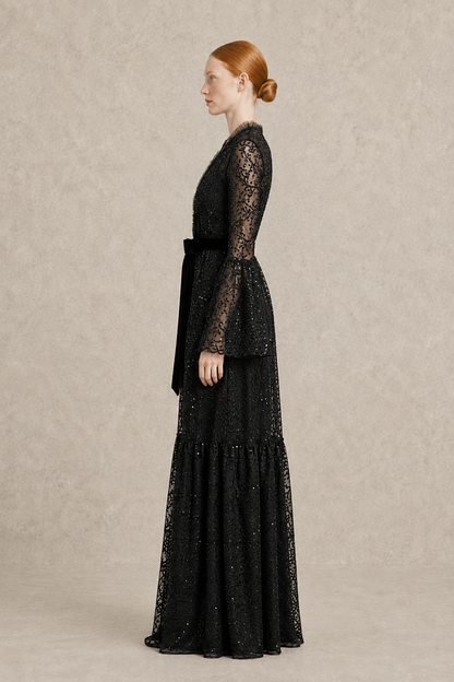 Nocturne Bell Gown — MERIMAI eveningwear