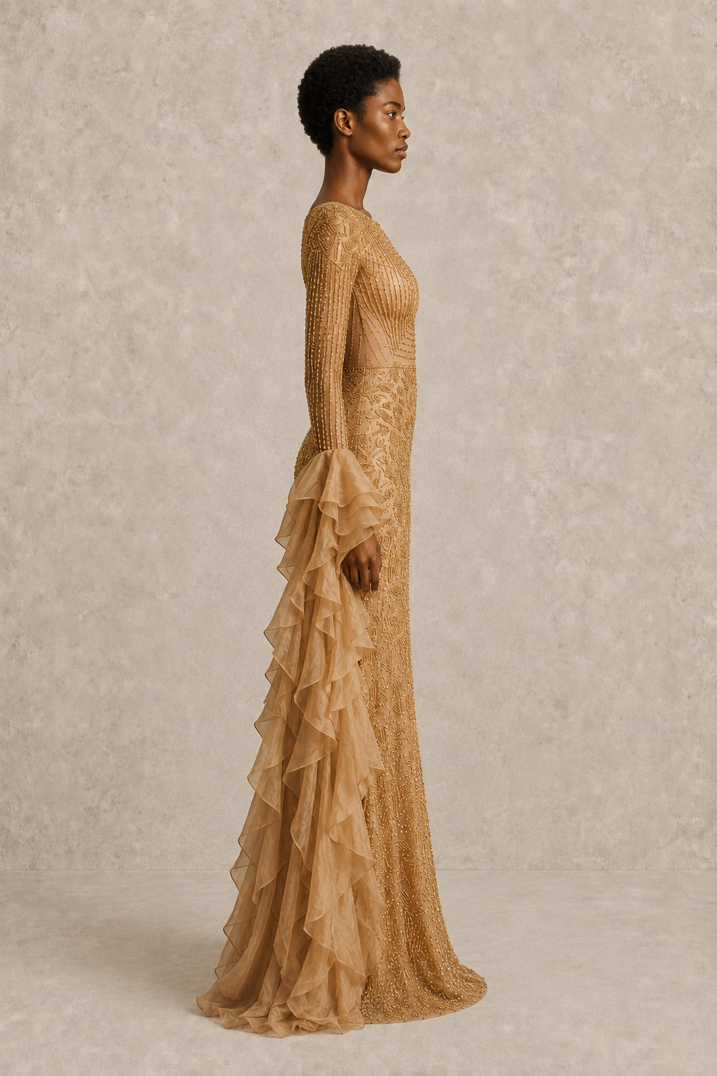 Aurelia Sun Gown — MERIMAI eveningwear