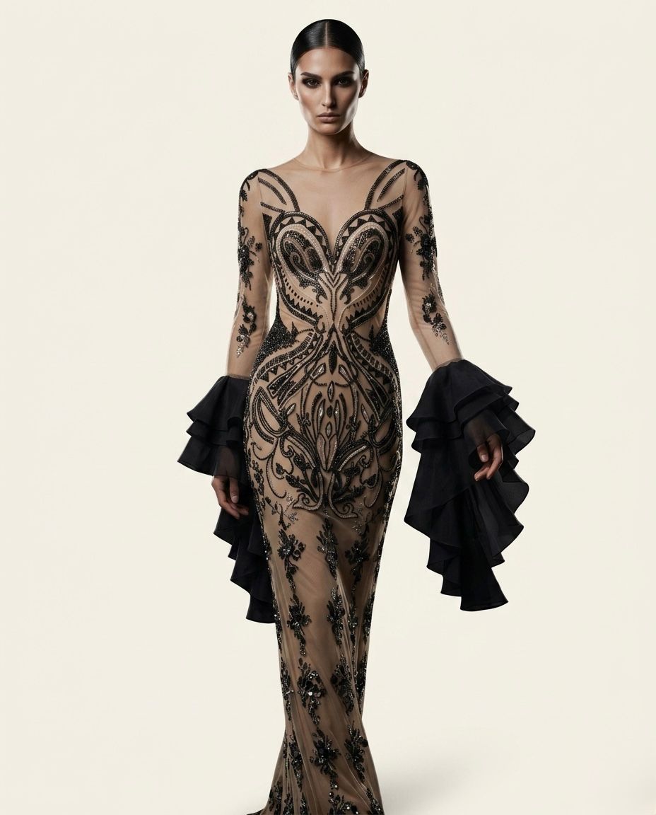 ETERNAL NOCTURNE GOWN
